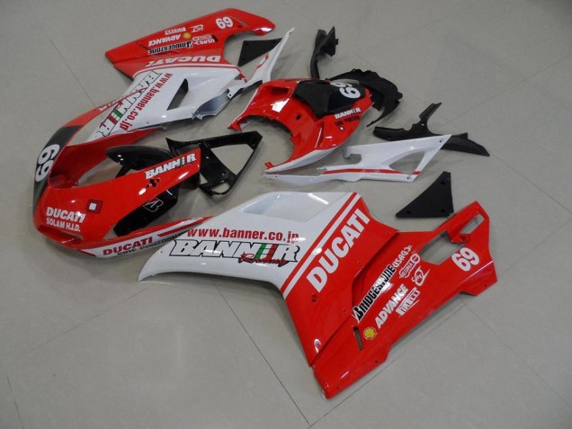 Arancia Bandiera 69 Carene Ducati 848 1098 1198 2007-2014 Arancia Bandiera 69 Carene Ducati 848 1098 1198 2007-2014