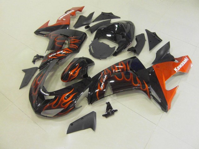 Arancia Fiamma Carene Kawasaki ZX10R 2006-2007 Arancia Fiamma Carene Kawasaki ZX10R 2006-2007
