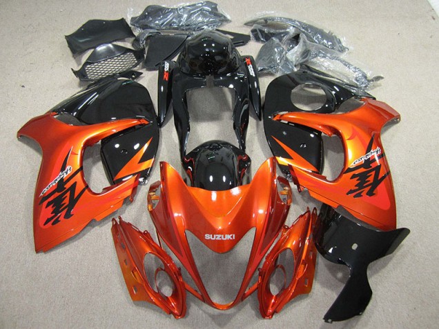 Arancia Nero ABS Plastica & Carena Suzuki GSXR 1300 Hayabusa 2008-2019 Arancia Nero ABS Plastica & Carena Suzuki GSXR 1300 Hayabusa 2008-2019