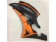 Arancia Nero ABS Plastica & Carene Yamaha R6 2006-2007