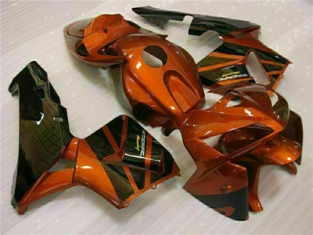Arancia Nero Carene & Plastica Honda CBR 600 RR 2005-2006 Arancia Nero Carene & Plastica Honda CBR 600 RR 2005-2006