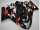 Arancia Nero Kit Carena & Plastica Suzuki GSXR 600 / 750 K4 2004-2005 Arancia Nero Kit Carena & Plastica Suzuki GSXR 600 / 750 K4 2004-2005