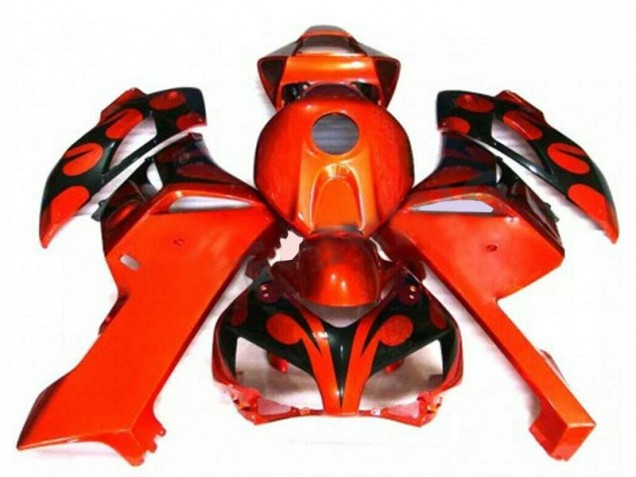 Arancia Nero Kit Carene Honda CBR 1000 RR 2004-2005 Arancia Nero Kit Carene Honda CBR 1000 RR 2004-2005