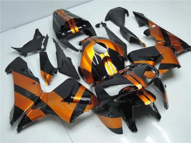 Arancia Nero Kits Carenatura Completa Honda CBR 600 RR 2005-2006