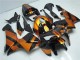 Arancia Nero Kits Carenatura Completa Honda CBR 600 RR 2005-2006