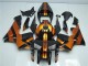 Arancia Nero Kits Carenatura Completa Honda CBR 600 RR 2005-2006