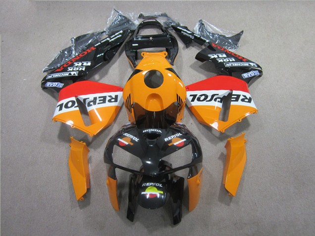 Arancia Nero Repsol Kit Completo Carenatura ABS Honda CBR 600 RR 2005-2006 Arancia Nero Repsol Kit Completo Carenatura ABS Honda CBR 600 RR 2005-2006