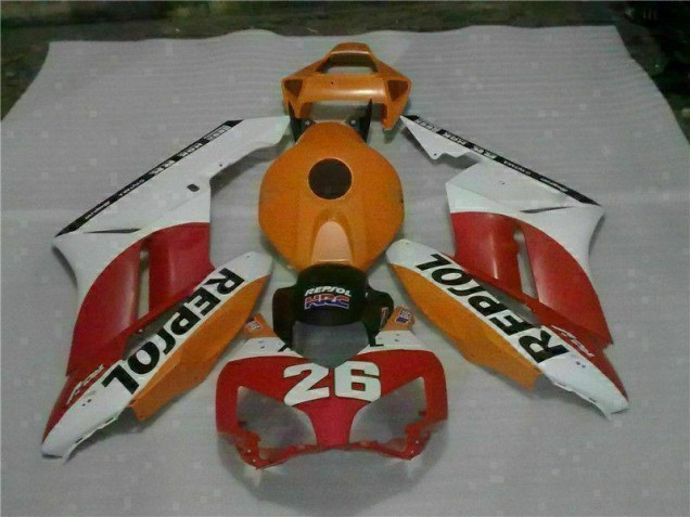 Arancia Rosso Repsol 26 Carene Honda CBR 1000 RR 2004-2005 Arancia Rosso Repsol 26 Carene Honda CBR 1000 RR 2004-2005