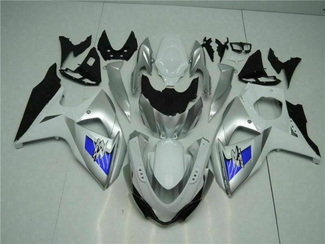 Argento Bianco Carene Suzuki GSXR 1000 K9 2009-2016 Argento Bianco Carene Suzuki GSXR 1000 K9 2009-2016