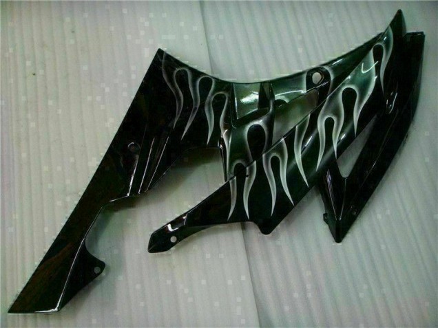 Argento Fiamma Nero Carene Yamaha R6 2006-2007 Argento Fiamma Nero Carene Yamaha R6 2006-2007