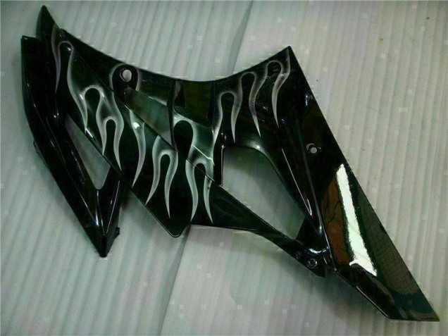 Argento Fiamma Nero Carene Yamaha R6 2006-2007 Argento Fiamma Nero Carene Yamaha R6 2006-2007