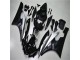 Argento Nero Carene & Plastica Yamaha R6 2006-2007 Argento Nero Carene & Plastica Yamaha R6 2006-2007