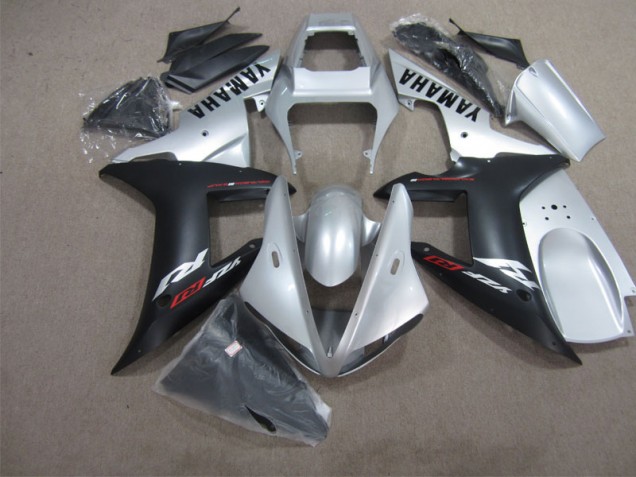 Argento Nero Carene Yamaha R1 2004-2006 Argento Nero Carene Yamaha R1 2004-2006