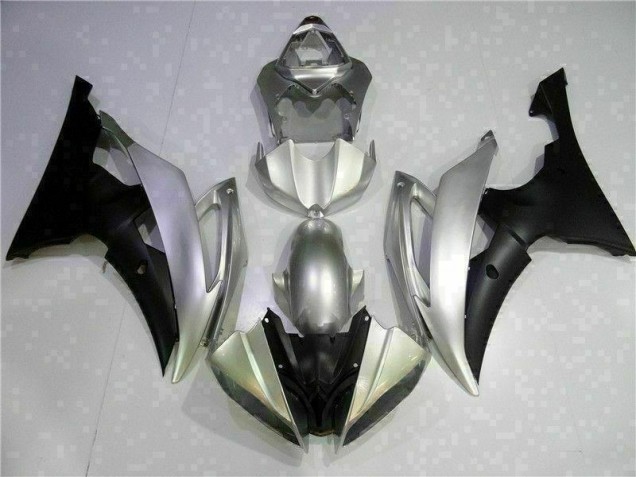 Argento Nero Carene Yamaha R6 2008-2016 Argento Nero Carene Yamaha R6 2008-2016