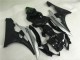 Argento Nero Kit Carenatura Iniezione Yamaha R6 2006-2007 Argento Nero Kit Carenatura Iniezione Yamaha R6 2006-2007