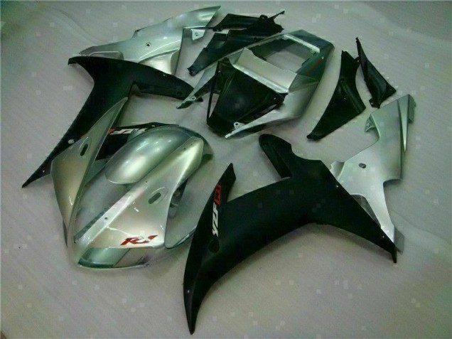 Argento Nero Kits Carene Yamaha R1 2002-2003 Argento Nero Kits Carene Yamaha R1 2002-2003