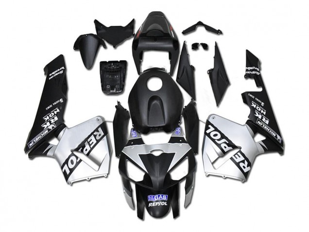 Argento Repsol Nero Carene Honda CBR 600 RR 2005-2006 Argento Repsol Nero Carene Honda CBR 600 RR 2005-2006