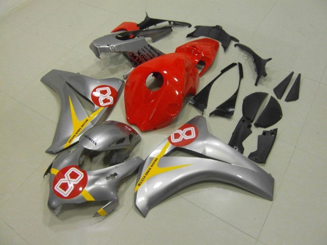 Argento Rosso 8 Carene Honda CBR 1000 RR 2008-2011 Argento Rosso 8 Carene Honda CBR 1000 RR 2008-2011
