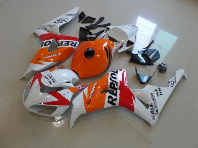 Bianco & Arancia Repsol Carene Honda CBR 1000 RR 2006-2007 Bianco & Arancia Repsol Carene Honda CBR 1000 RR 2006-2007