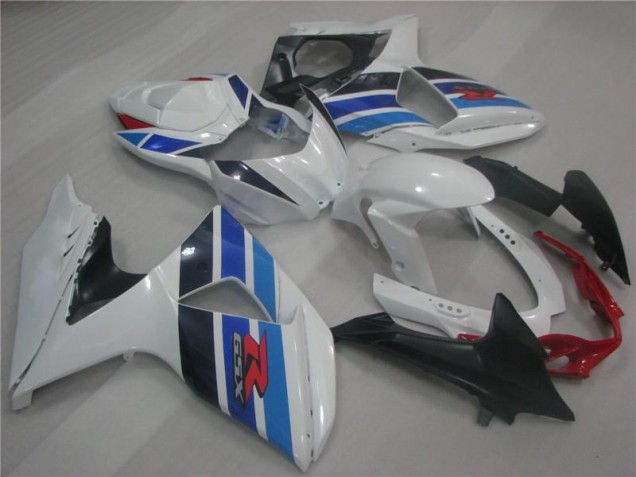 Bianco Blu Carene Suzuki GSXR 1000 K9 2009-2016 Bianco Blu Carene Suzuki GSXR 1000 K9 2009-2016