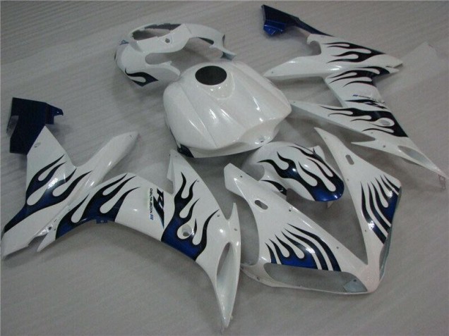 Bianco Blu Fiamma Carene Yamaha R1 2004-2006 Bianco Blu Fiamma Carene Yamaha R1 2004-2006