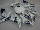 Bianco Blu Fiamma Carene Yamaha R1 2004-2006 Bianco Blu Fiamma Carene Yamaha R1 2004-2006