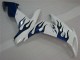 Bianco Blu Fiamma Carene Yamaha R1 2004-2006 Bianco Blu Fiamma Carene Yamaha R1 2004-2006