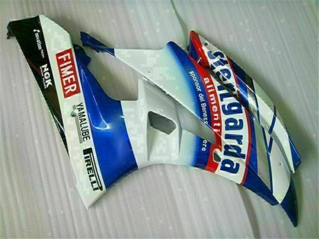 Bianco Blu Kit Carenatura Completa Yamaha R6 2006-2007 Bianco Blu Kit Carenatura Completa Yamaha R6 2006-2007