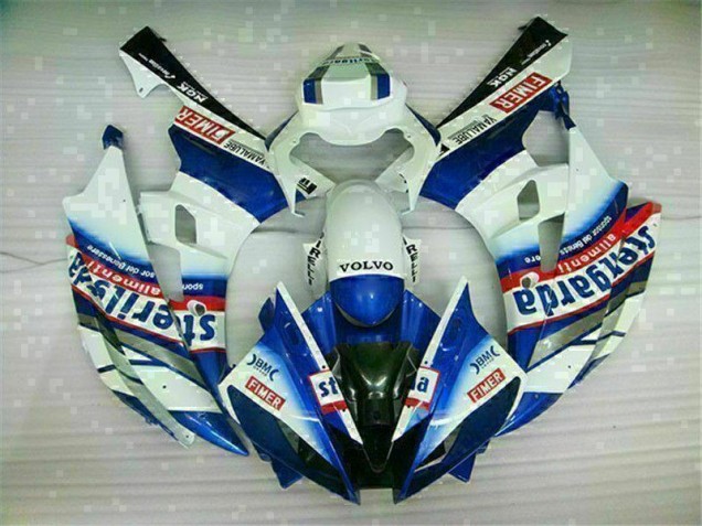 Bianco Blu Kit Carenatura Completa Yamaha R6 2006-2007 Bianco Blu Kit Carenatura Completa Yamaha R6 2006-2007