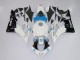 Bianco Blu Nero Carene Honda CBR 600 RR 2007-2008 Bianco Blu Nero Carene Honda CBR 600 RR 2007-2008