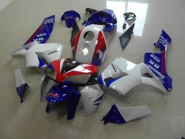 Bianco Blu Rosso HRC ABS Kit Carenatura Honda CBR 600 RR 2005-2006