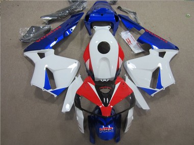 Bianco Blu Rosso HRC ABS Plastica & Carenatura Honda CBR 600 RR 2005-2006