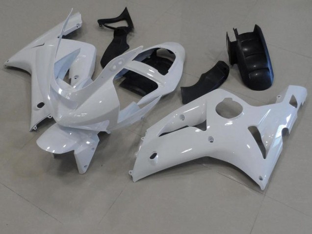 Bianco Carene Kawasaki ZX6R 2003-2004 Bianco Carene Kawasaki ZX6R 2003-2004