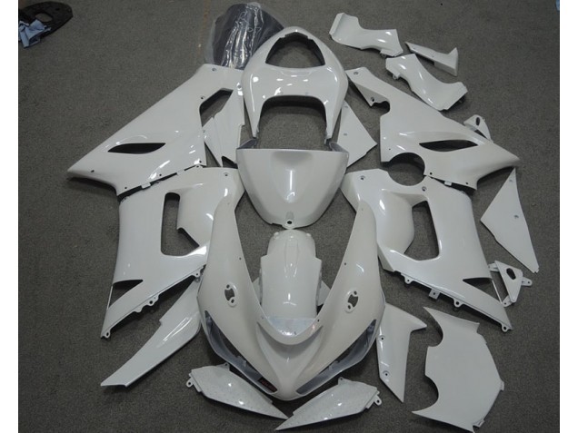 Bianco Carene Kawasaki ZX6R 2005-2006 Bianco Carene Kawasaki ZX6R 2005-2006