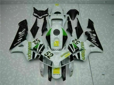 Bianco Giallo Verde 52 Carene Honda CBR 600 RR 2005-2006