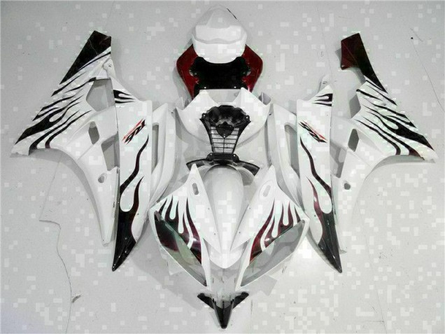 Bianco Kit Carenatura Completo ABS Yamaha R6 2006-2007 Bianco Kit Carenatura Completo ABS Yamaha R6 2006-2007