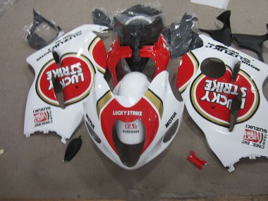 Bianco Lucky Strike Motul Carene Suzuki GSXR 1300 Hayabusa 1996-2007
