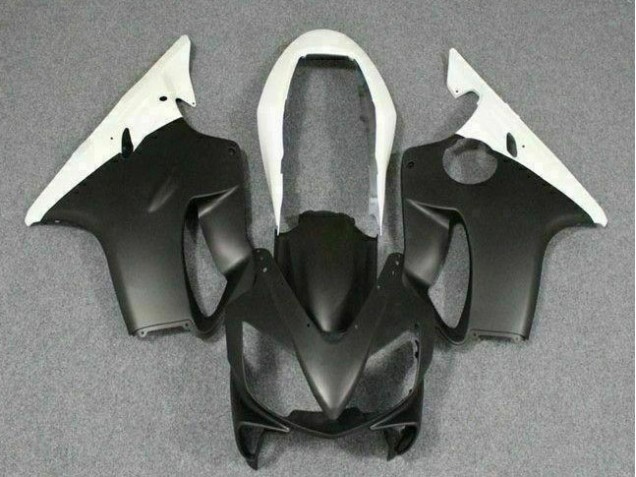 Bianco Nero ABS Kits Carena Honda CBR 600 F4i 2004-2007