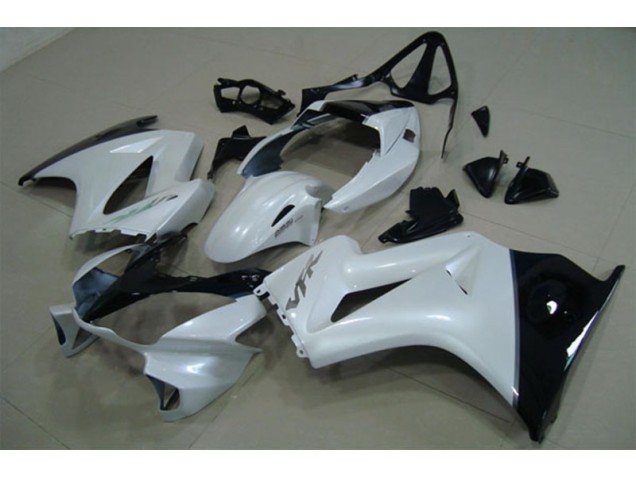 Bianco Nero ABS Kits Carene Honda VFR 800 2002-2013