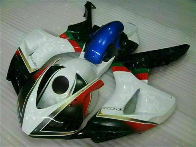 Bianco Nero Carene Honda CBR 1000 RR 2006-2007 Bianco Nero Carene Honda CBR 1000 RR 2006-2007