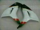 Bianco Nero Carene Honda CBR 1000 RR 2006-2007 Bianco Nero Carene Honda CBR 1000 RR 2006-2007