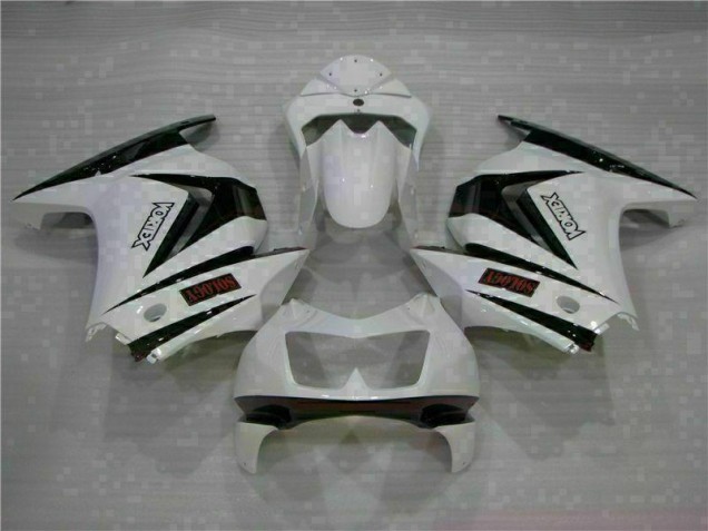 Bianco Nero Carene Kawasaki EX250 2008-2012 Bianco Nero Carene Kawasaki EX250 2008-2012