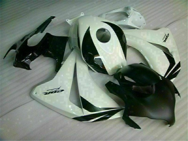 Bianco Nero Carene & Plastica Honda CBR 1000 RR 2008-2011 Bianco Nero Carene & Plastica Honda CBR 1000 RR 2008-2011