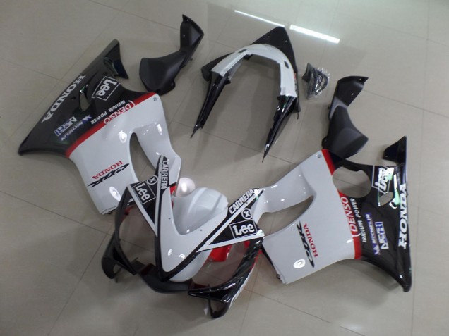 Bianco Nero Carrera Lee Carene Honda CBR 600 F4i 2001-2003 Bianco Nero Carrera Lee Carene Honda CBR 600 F4i 2001-2003