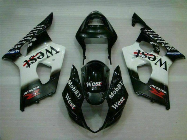 Bianco Nero Carrozzeria & Carena Suzuki GSXR 1000 K3 2003-2004 Bianco Nero Carrozzeria & Carena Suzuki GSXR 1000 K3 2003-2004