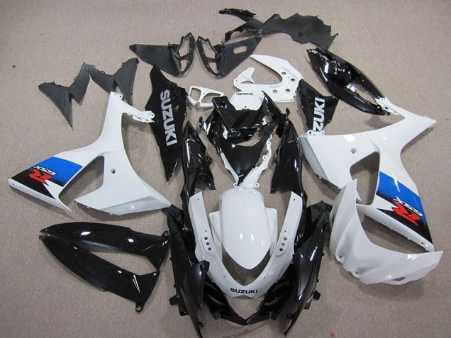 Bianco Nero Kit Carene Suzuki GSXR 1000 K9 2009-2016 Bianco Nero Kit Carene Suzuki GSXR 1000 K9 2009-2016
