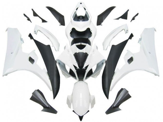 Bianco Nero Kit Carene Yamaha R6 2006-2007 Bianco Nero Kit Carene Yamaha R6 2006-2007