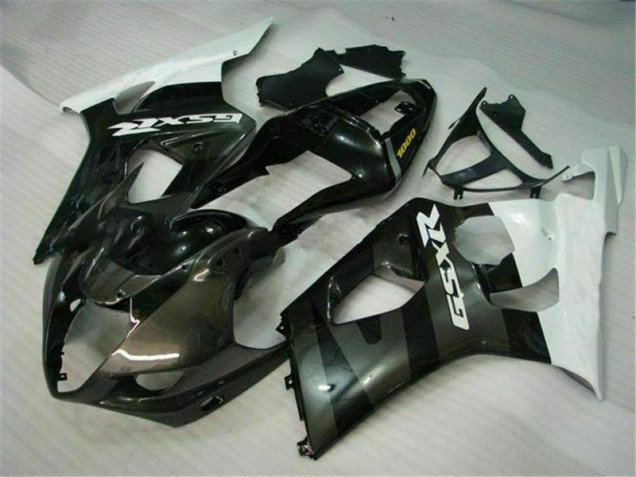 Bianco Nero Kits Carenatura Completa Suzuki GSXR 1000 K3 2003-2004 Bianco Nero Kits Carenatura Completa Suzuki GSXR 1000 K3 2003-2004