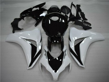 Bianco Nero Kits Carene Completa Honda CBR 1000 RR 2008-2011