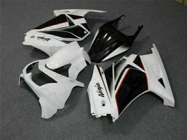 Bianco Nero Ninja Kits Carene & Plastica Kawasaki EX250 2008-2012 Bianco Nero Ninja Kits Carene & Plastica Kawasaki EX250 2008-2012